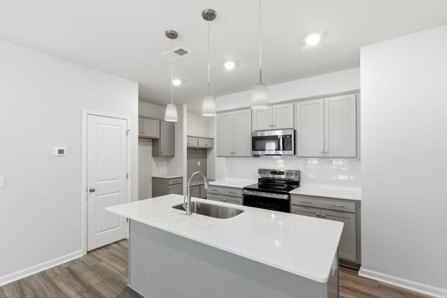 Furnished interior view inside a new home in Lakeview Village, Charlotte (Image 7).