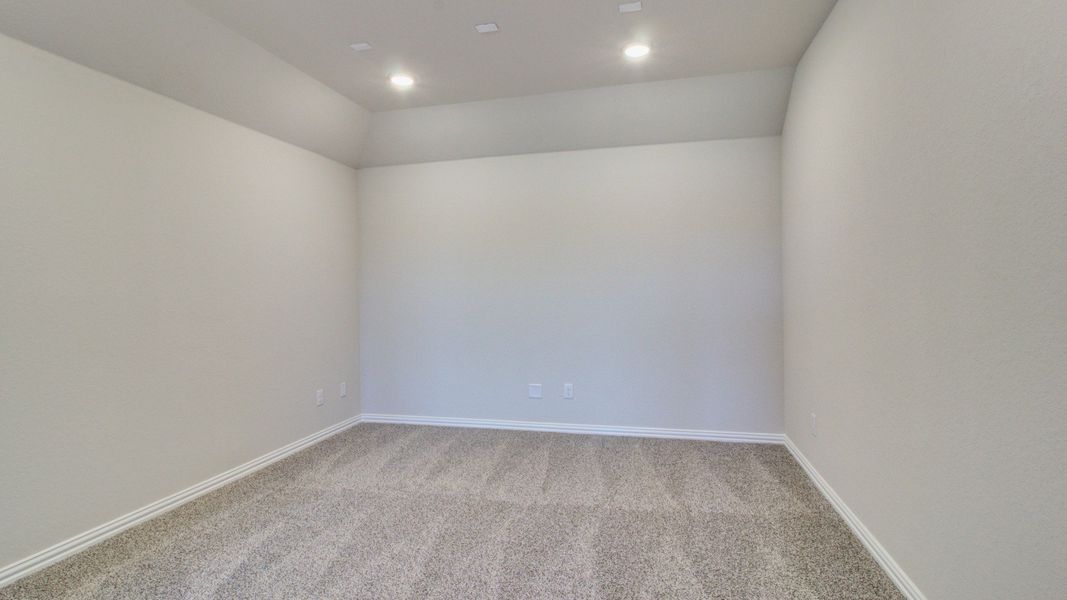 Furnished interior view inside a new home in Sunflower Ridge, New Braunfels (Image 26).