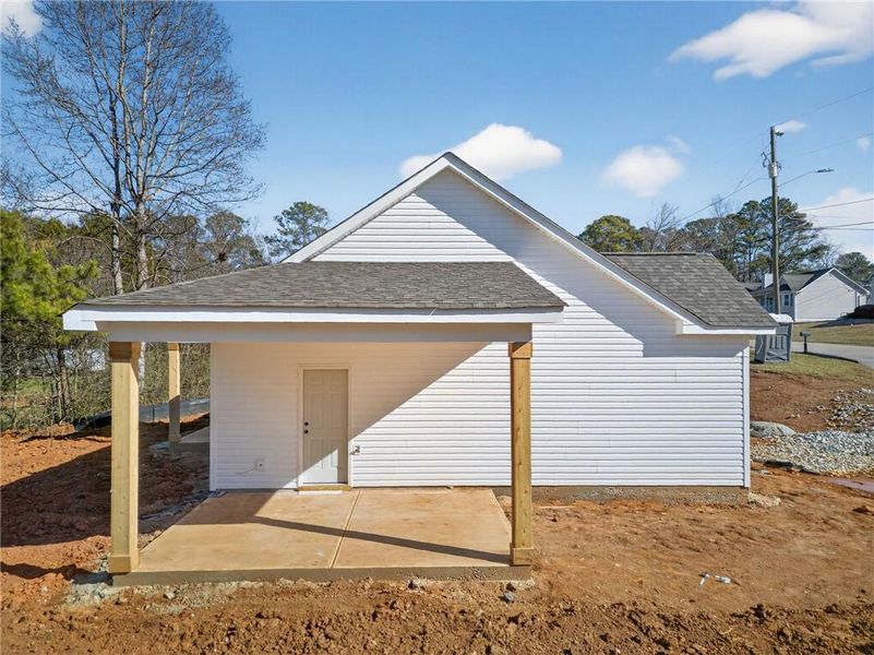 In-progress construction of a new home in , Douglasville, GA (Image 29).