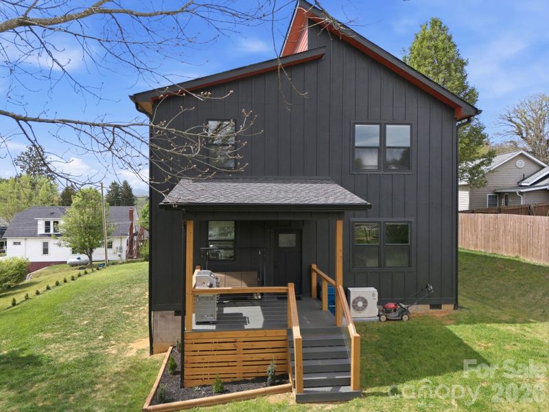 Exterior details and patio area of a home in , Canton (Image 3).