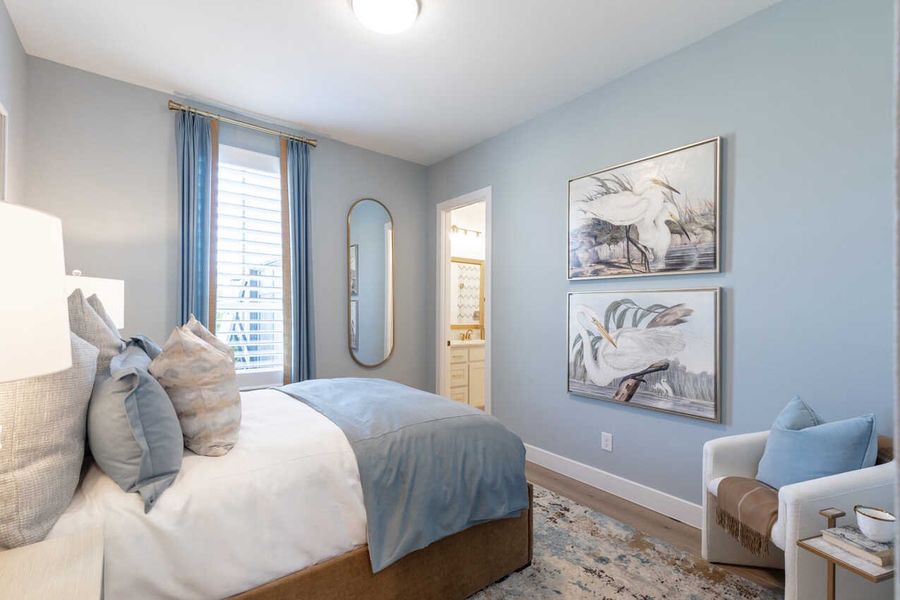 Representative Secondary Bedroom - some options shown