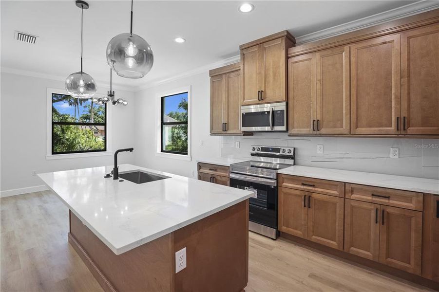 Furnished interior view inside a new home in , Port Charlotte (Image 5). Furnished interior view inside a new home in , Port Charlotte (Image 5).