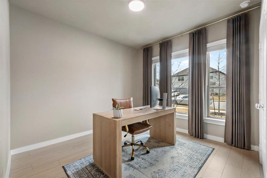 Downstairs bedroom or office