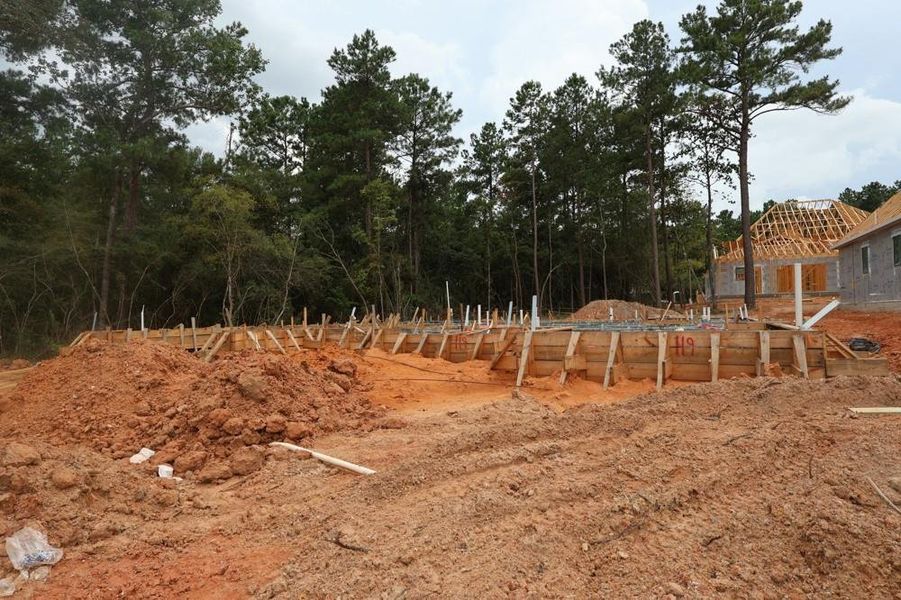 Every foundation at DWH is engineered and it’s inspected three times! We do not do “batch” testing.  Rest easy knowing your foundation comes with a 10 year warranty.