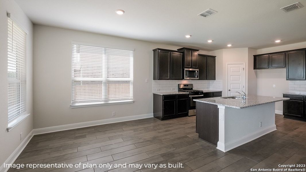 Furnished interior view inside a new home in Riverstone at Westpointe, San Antonio (Image 4).