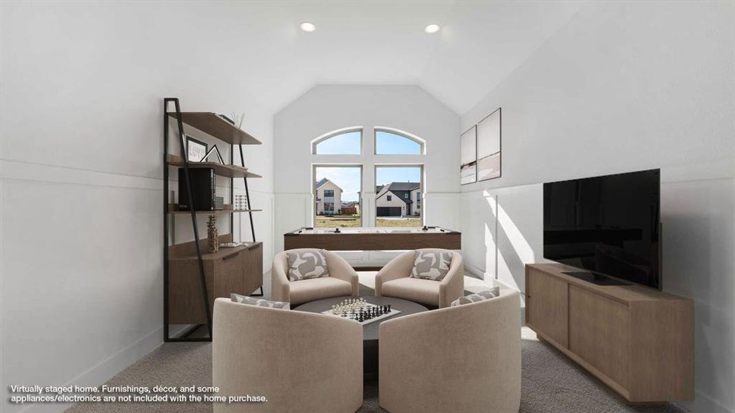 Furnished interior view inside a new home in Talon Hills, Fort Worth (Image 14).
