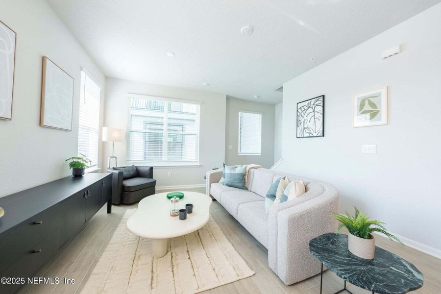 Furnished interior view inside a new home in , Jacksonville (Image 6).