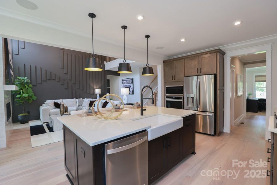 Furnished interior view inside a new home in , Waxhaw (Image 21).