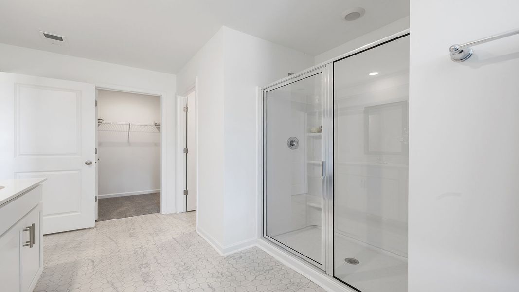 Furnished interior view inside a new home in Spring Ridge, Anderson (Image 33).