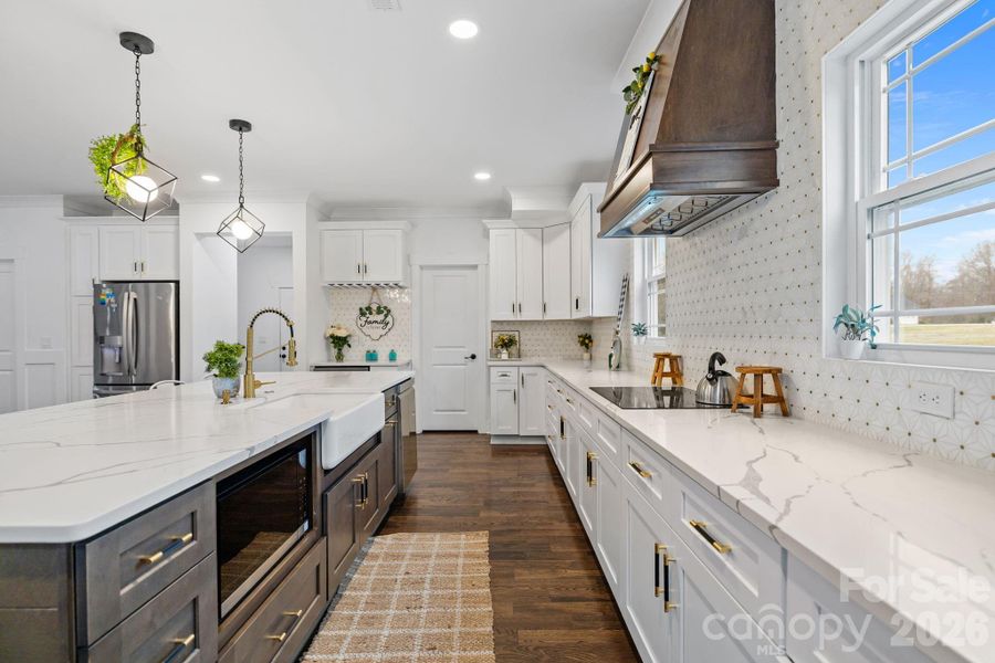 Furnished interior view inside a new home in , Monroe (Image 15).