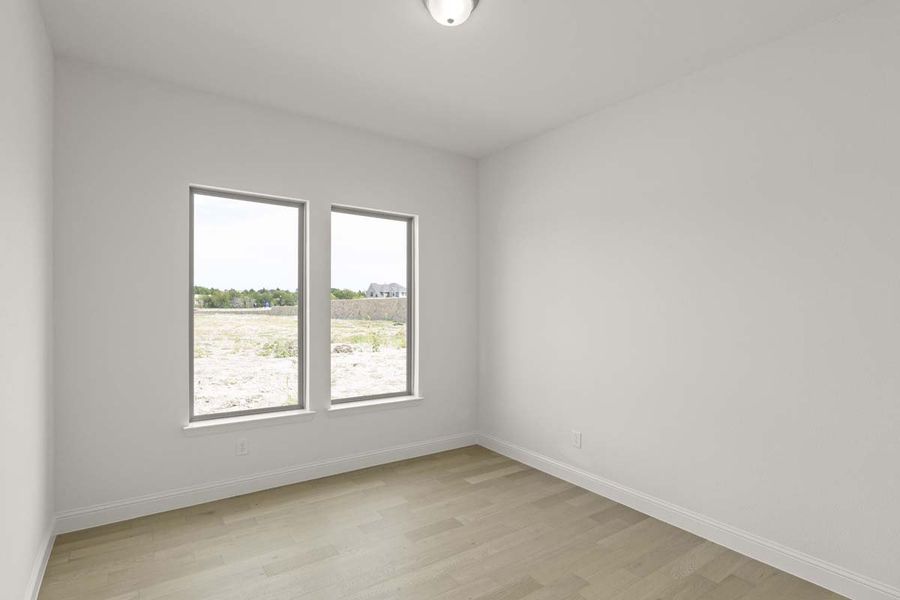 Spacious, unfurnished interior of a new home in Park Hills, Rockwall (Image 25). Spacious, unfurnished interior of a new home in Park Hills, Rockwall (Image 25).