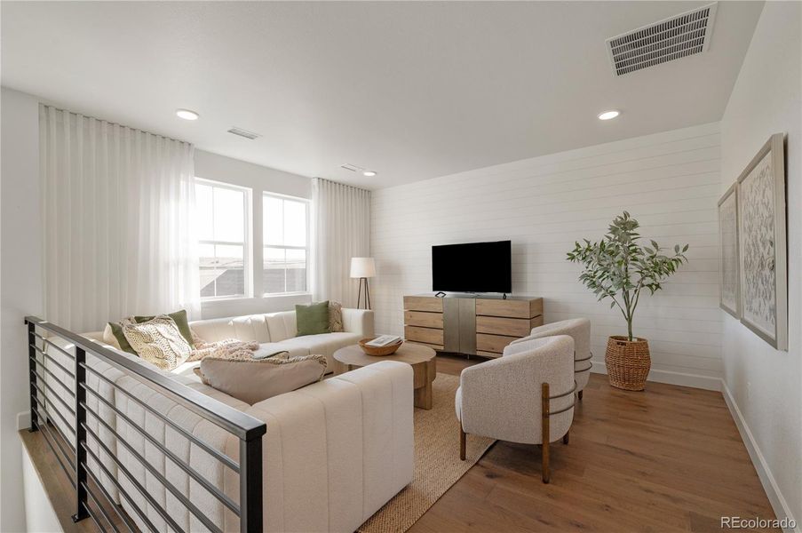 Furnished interior view inside a new home in , Parker (Image 23).