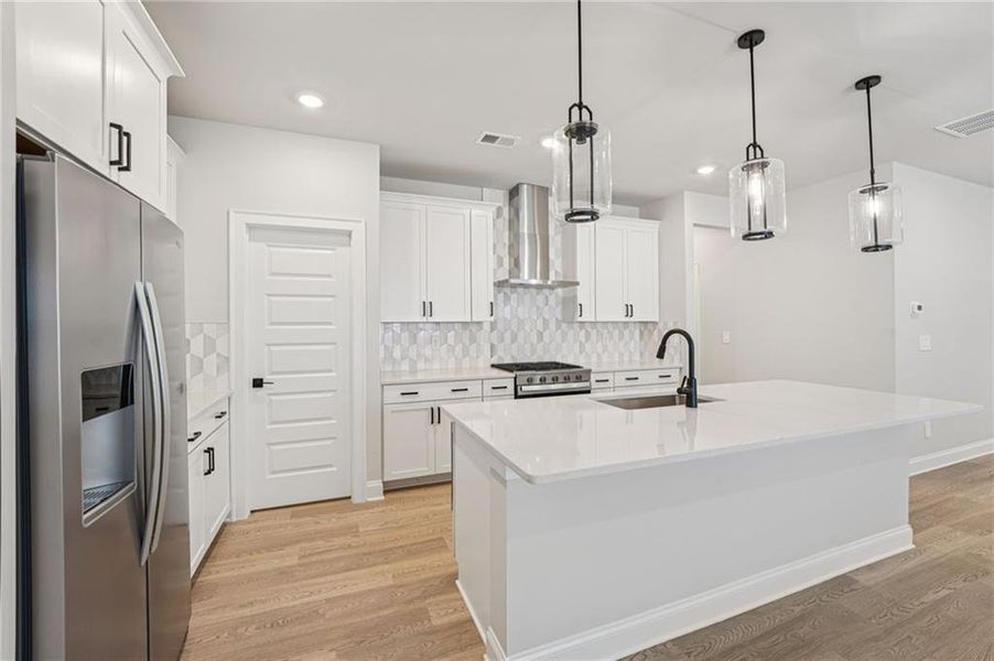 Furnished interior view inside a new home in Hemingway - Reserve Series, Cumming (Image 12). Furnished interior view inside a new home in Hemingway - Reserve Series, Cumming (Image 12).