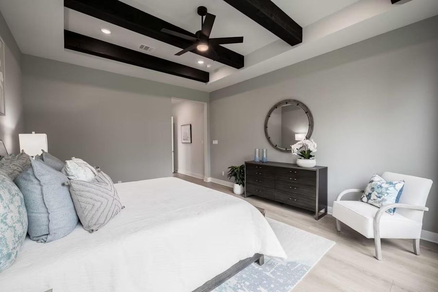 Furnished interior view inside a new home in The Estates at James Lane, Fulshear (Image 7).