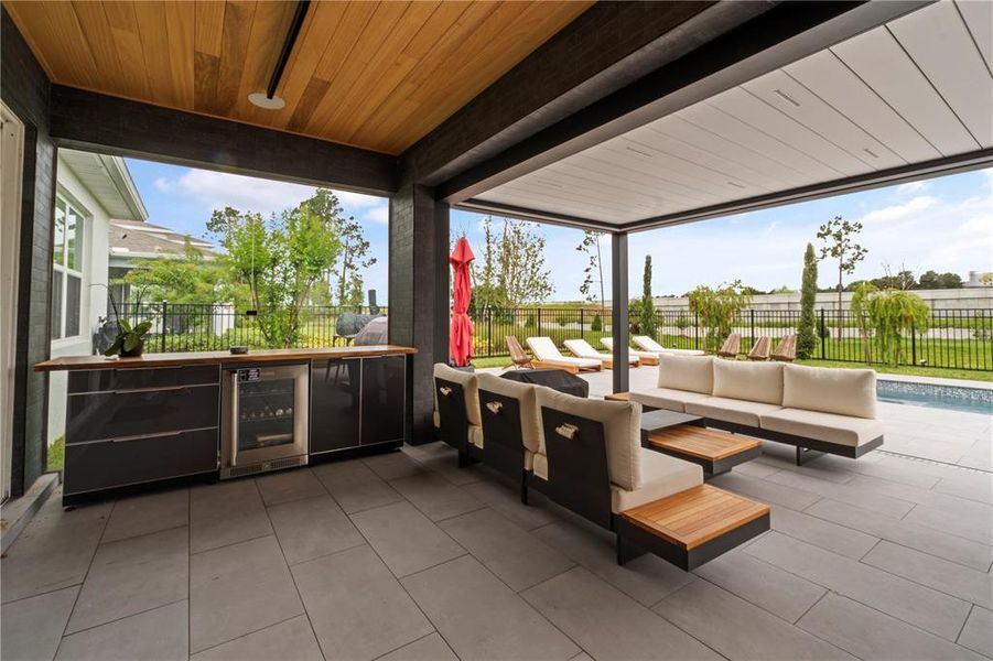 Furnished interior view inside a new home in Willow Ridge, Montverde (Image 34). Furnished interior view inside a new home in Willow Ridge, Montverde (Image 34).