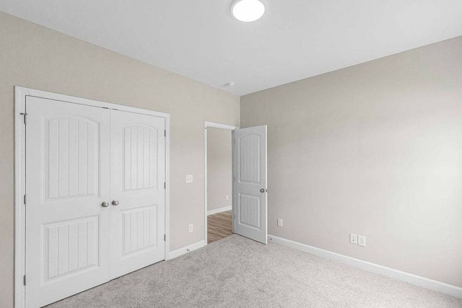 Representative unfurnished interior of a home built from the Pamlico by Caviness & Cates Communities in Bartlett Manor, Youngsville (Image 58).