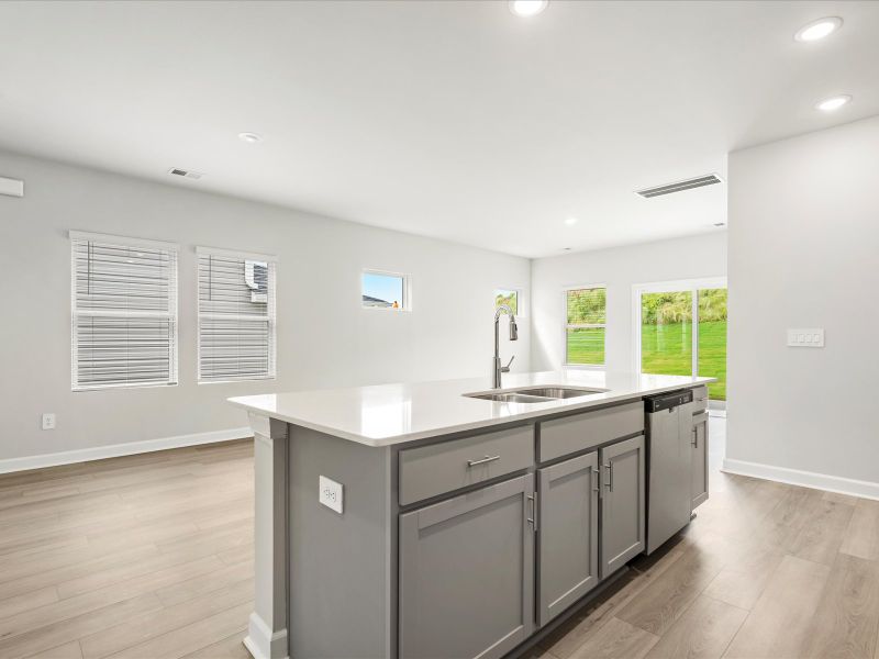 Furnished interior view inside a new home in Waterside - Boardwalk Series, Longs (Image 6).