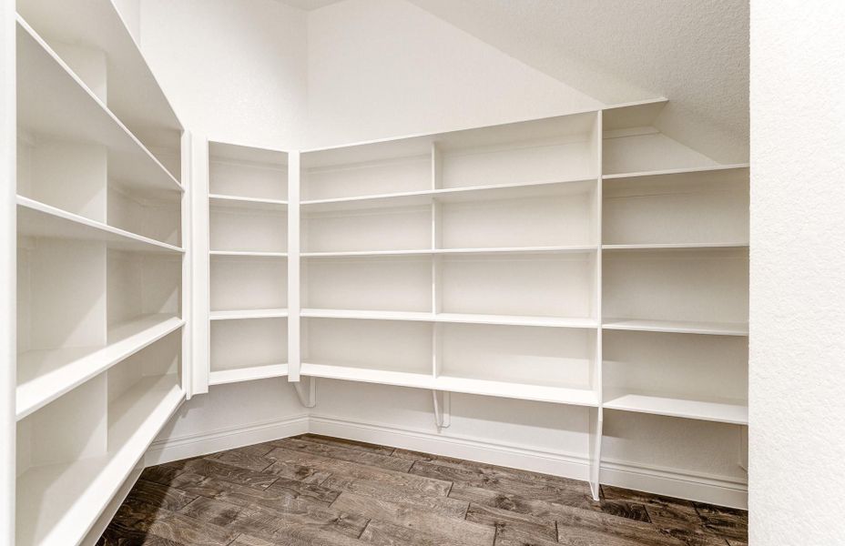 Spacious, unfurnished interior of a new home in The Woodlands Hills 65′, Willis (Image 47).
