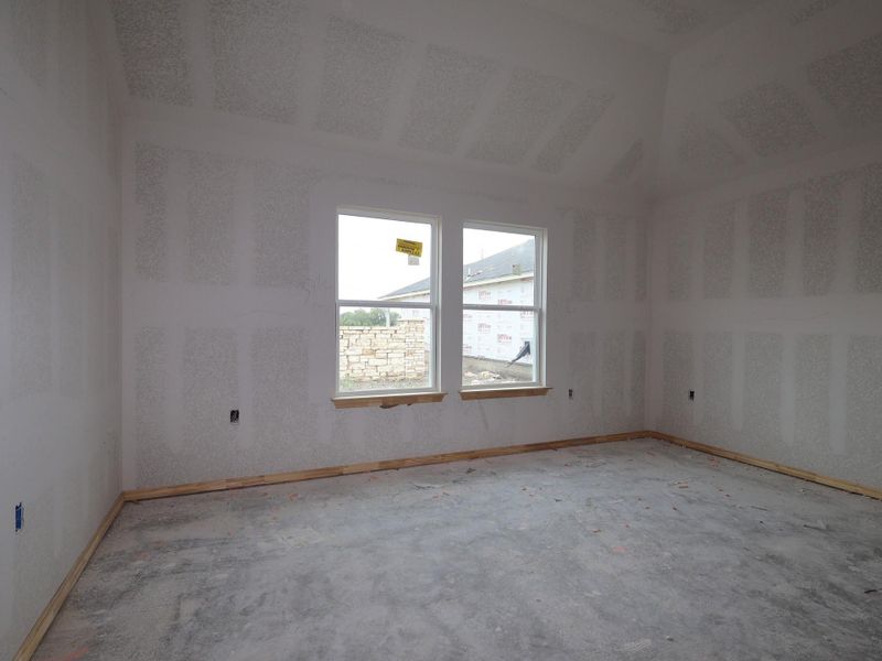 In-progress construction of a new home in Marble Creek Crossing, Austin, TX (Image 8).
