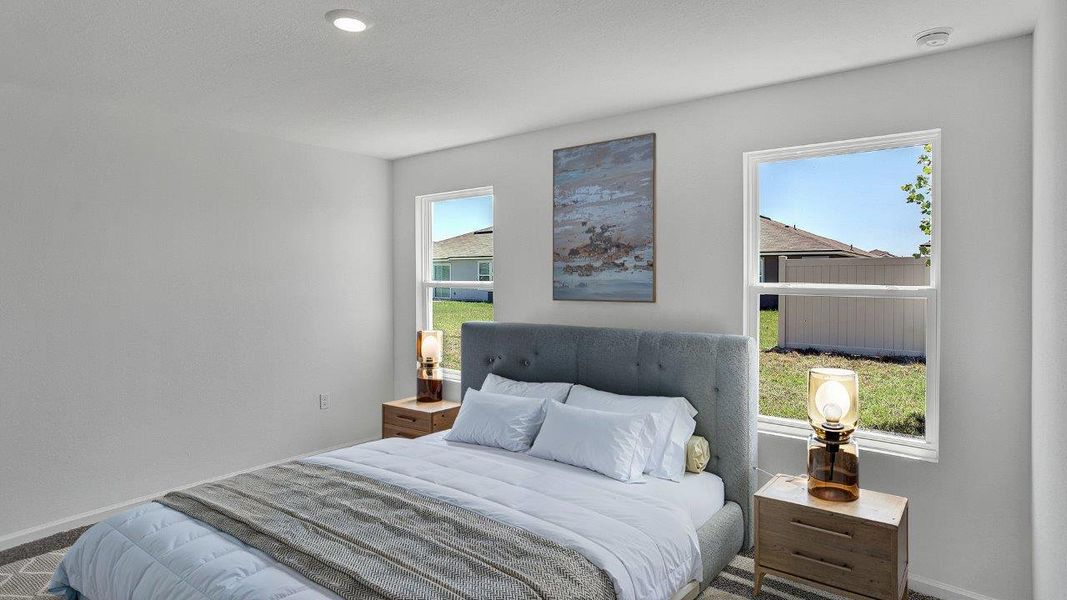 Representative furnished interior of a home built from the Adele+ by D.R. Horton in Liberty Cove, Yulee (Image 12).