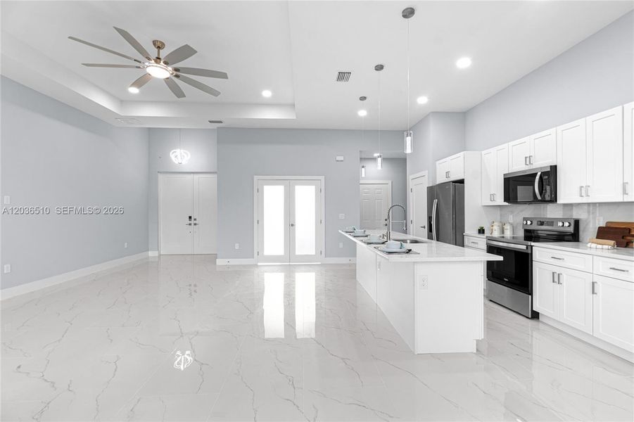 Furnished interior view inside a new home in , Lehigh Acres (Image 11).