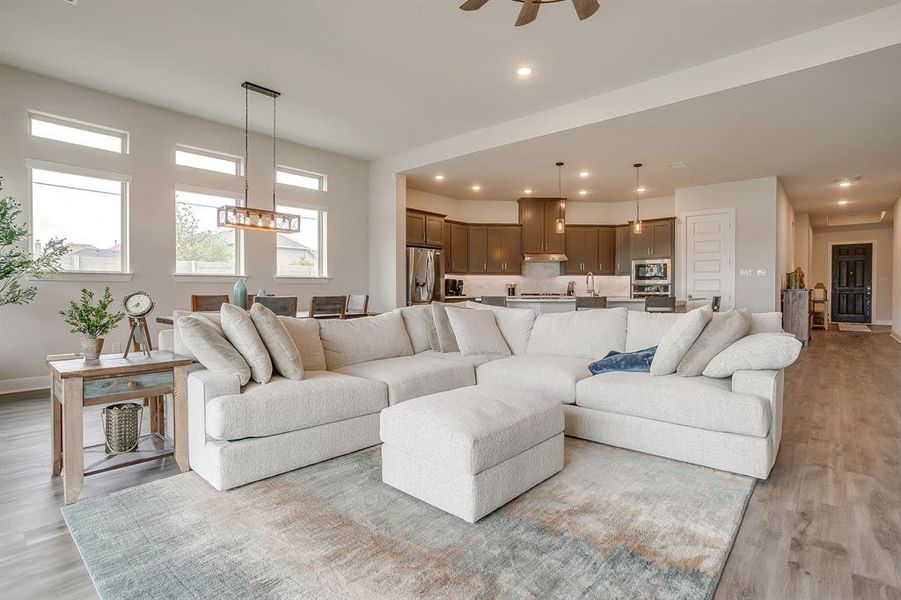 Furnished interior view inside a new home in , Argyle (Image 25).
