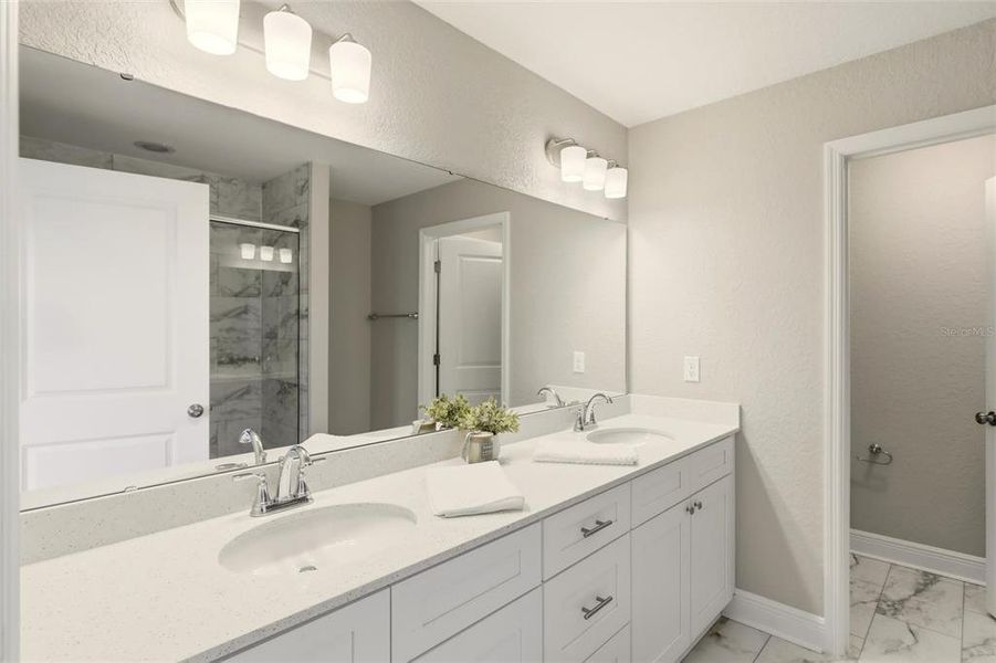 Furnished interior view inside a new home in , Sebring (Image 10).