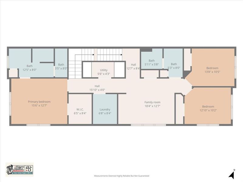 2D floor plan layout of this home in , Stephenville, TX (Image 5).