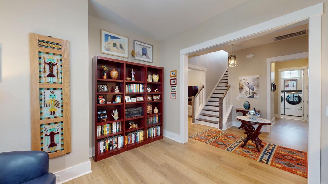 Furnished interior view inside a new home in Summerwind Crossing at Lakes of Cane Bay, Summerville (Image 15).