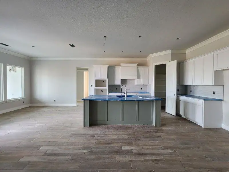 In-progress construction of a new home in Rocky Top, Krum, TX (Image 7).