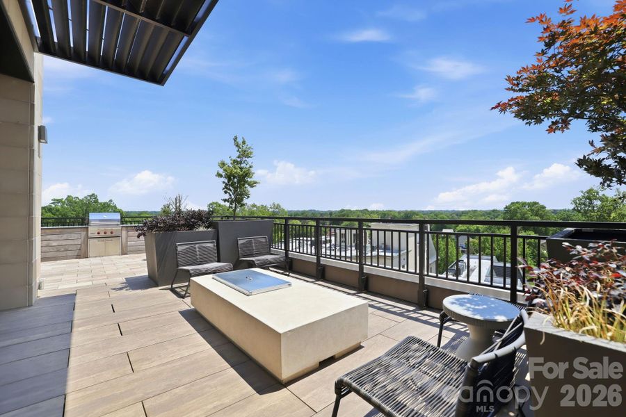 Rooftop Firepit
