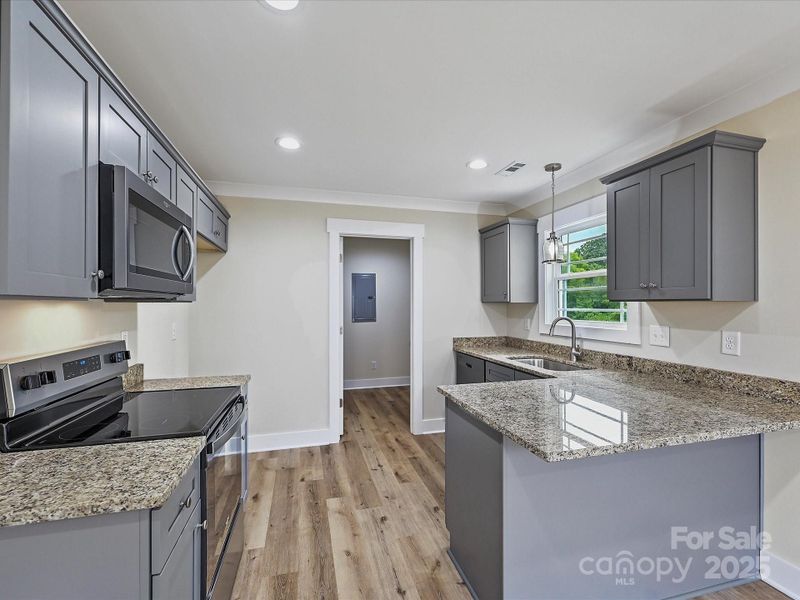 Furnished interior view inside a new home in , York (Image 11).