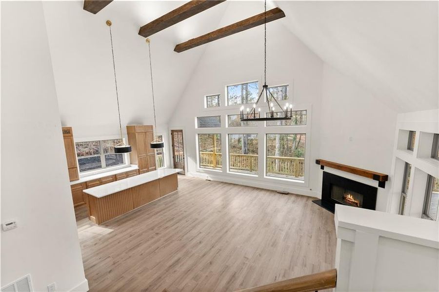 Spacious, unfurnished interior of a new home in , Dawsonville (Image 22).