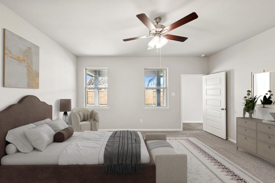 Secluded owner's suite