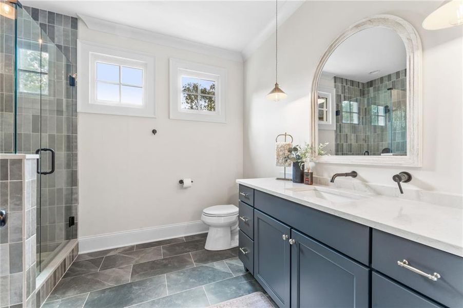 Furnished interior view inside a new home in , Marietta (Image 36).