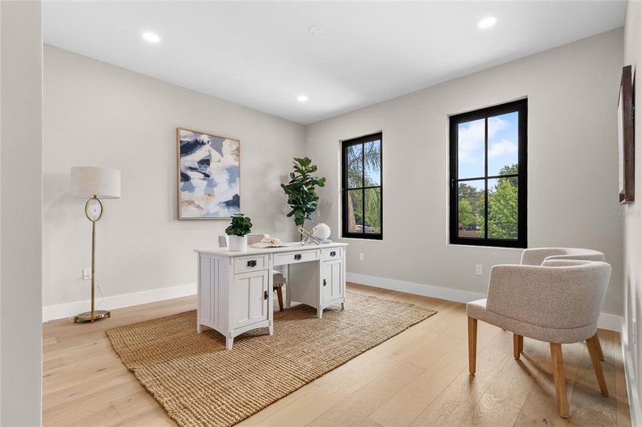 Furnished interior view inside a new home in , Orlando (Image 10).