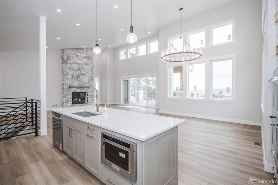 Furnished interior view inside a new home in , Kiowa (Image 34).