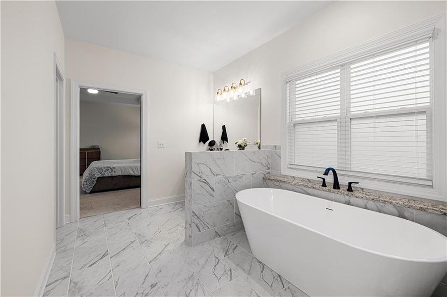 Furnished interior view inside a new home in , Winston (Image 50).