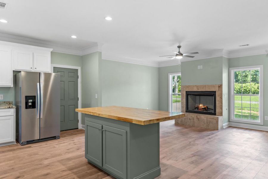 Furnished interior view inside a new home in , Orangeburg (Image 10).