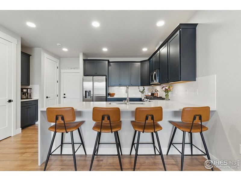 Furnished interior view inside a new home in , Loveland (Image 16). Furnished interior view inside a new home in , Loveland (Image 16).