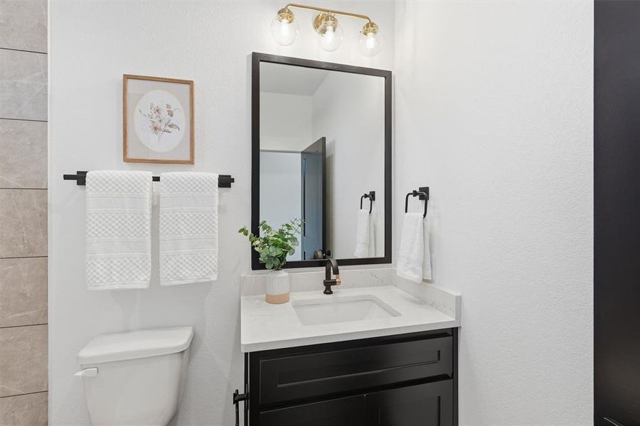 Furnished interior view inside a new home in , Tolar (Image 38).