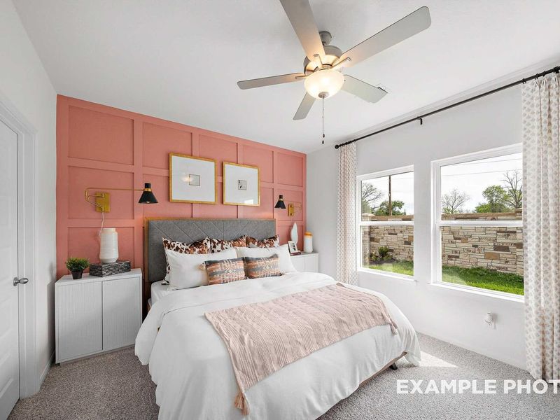 Furnished interior view inside a new home in Windmill Estates, Magnolia (Image 23).