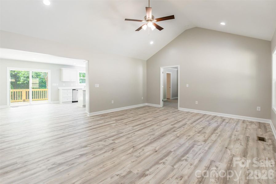 Spacious, unfurnished interior of a new home in , Clover (Image 15). Spacious, unfurnished interior of a new home in , Clover (Image 15).
