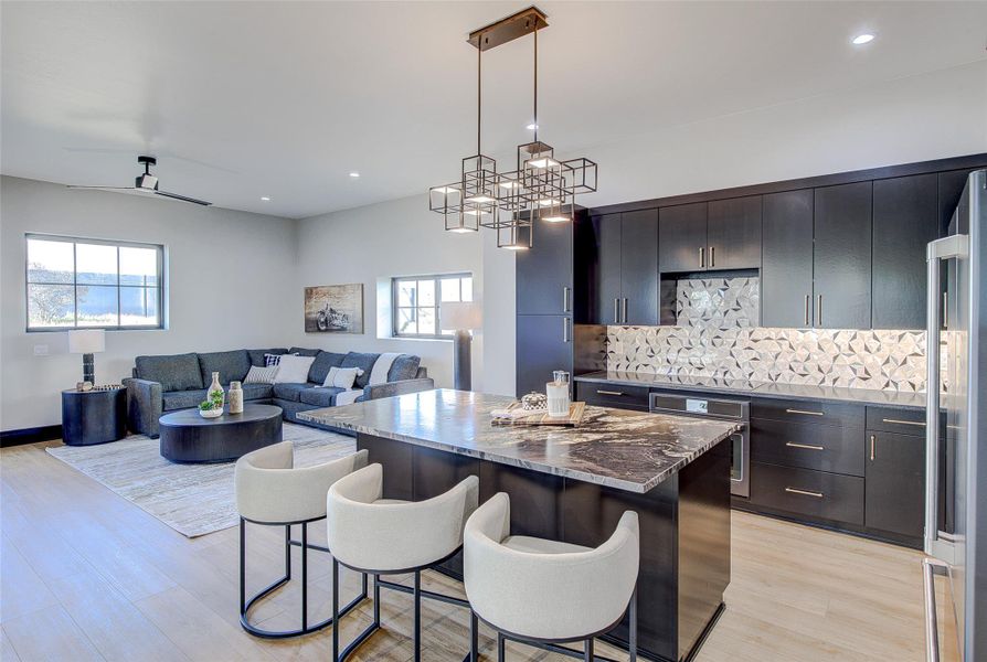 Furnished interior view inside a new home in , Austin (Image 8). Furnished interior view inside a new home in , Austin (Image 8).