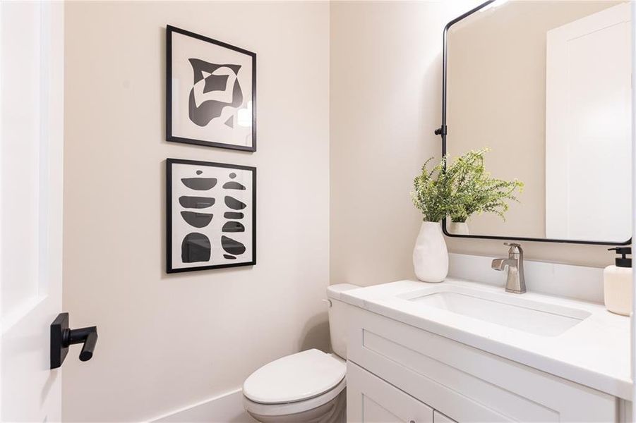 Furnished interior view inside a new home in , Atlanta (Image 18).