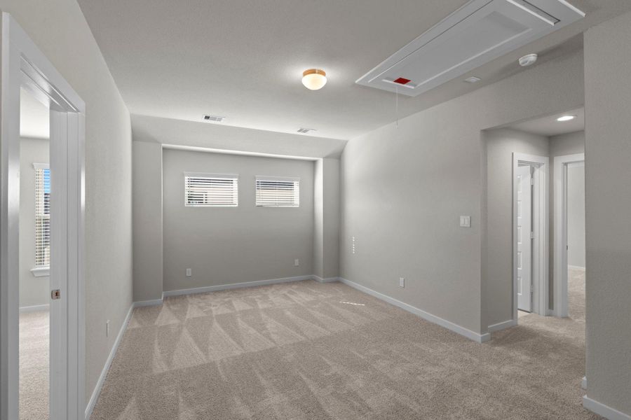 Spacious, unfurnished interior of a new home in Briarwood Crossing, Rosenberg (Image 13). Spacious, unfurnished interior of a new home in Briarwood Crossing, Rosenberg (Image 13).