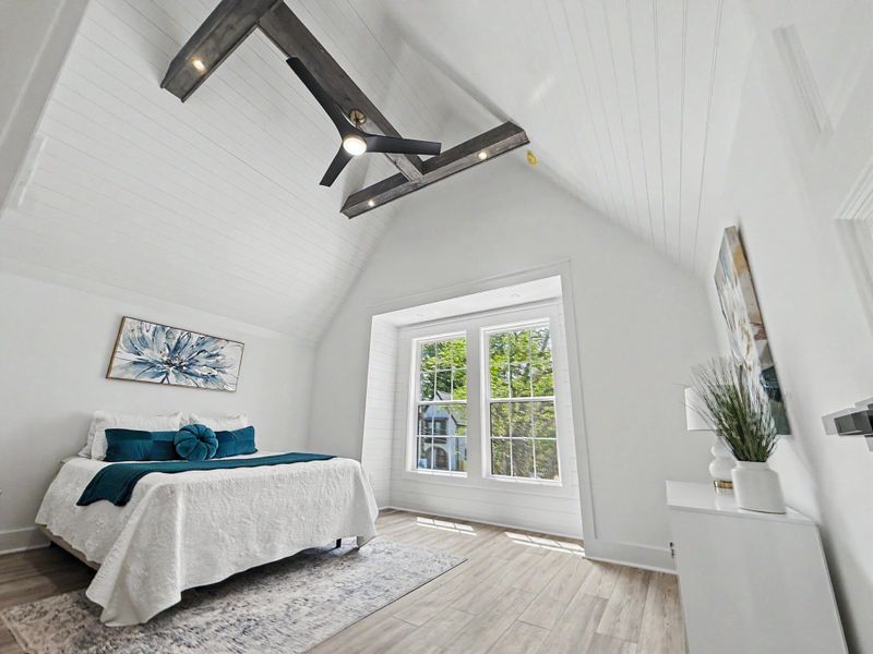 Furnished interior view inside a new home in , North Charleston (Image 32).