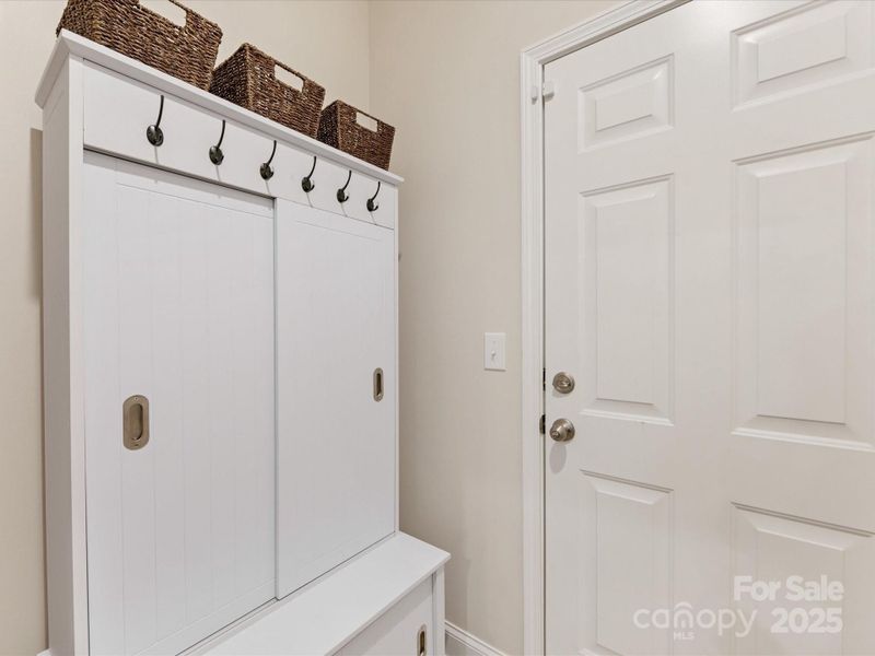 Close-up of interior finishes inside a home in Towns at Rea Colony, Charlotte (Image 21).