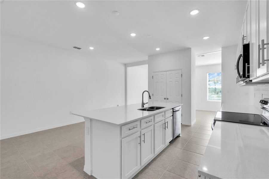 Furnished interior view inside a new home in The Residences at Emerson Park, Apopka (Image 3).