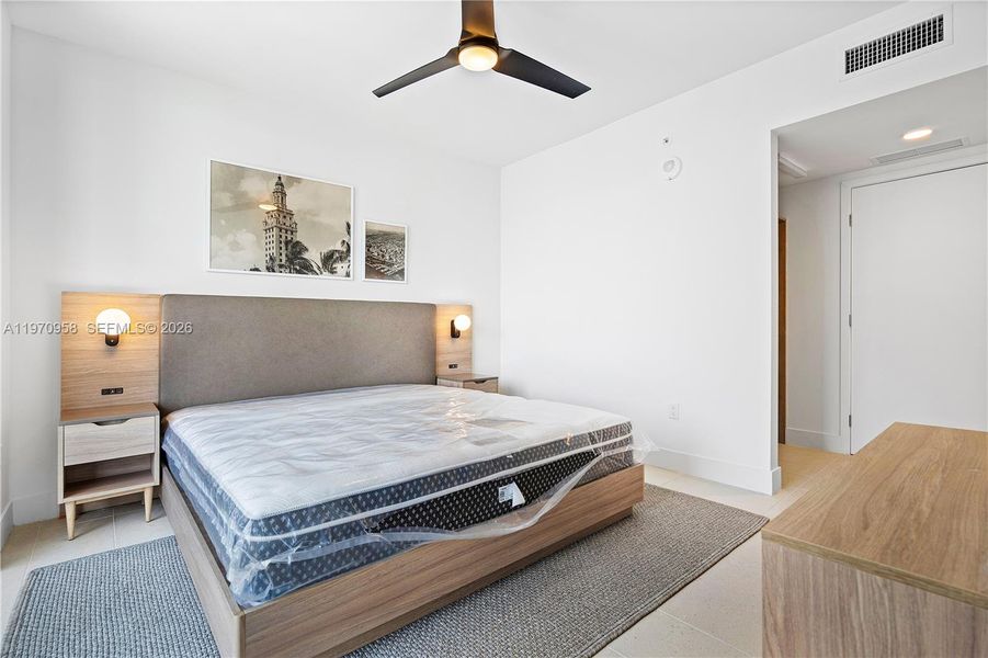 Furnished interior view inside a new home in , Miami (Image 10).